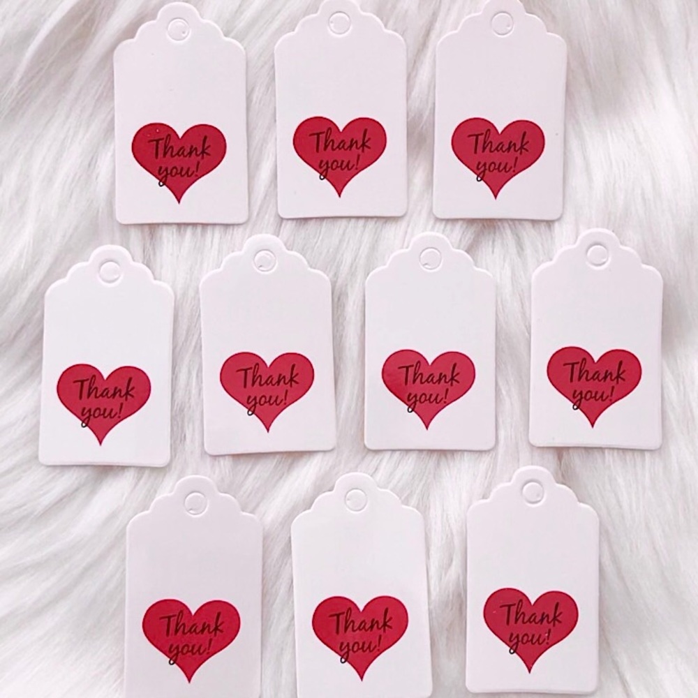 💚10/$10💚NEW 10 Thank You Tags